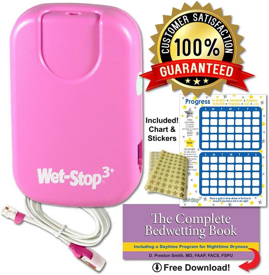 Wet Stop 3 Bedwetting Alarm (Pink) 6 Alarms & Vibration, Enuresis Alarm, Incontinence, Potty Training - Image 2