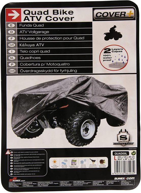 Sumex QUAD00L Large ATV/ Quad-Bike Cover