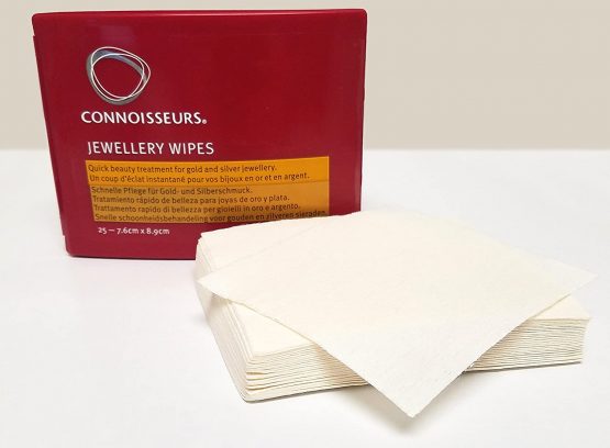 Connoisseurs Jewellery Cleaner Wipes 25 Dry Wipes, Silver, Gold, Platinum & steel - Image 4