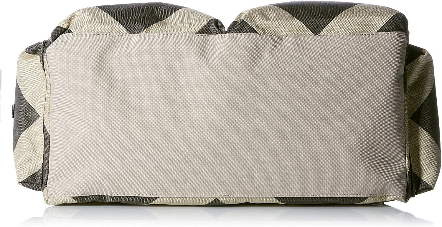 Ryco Capri Tote Nursery Bag, Black, Oatmeal/Black - Image 4
