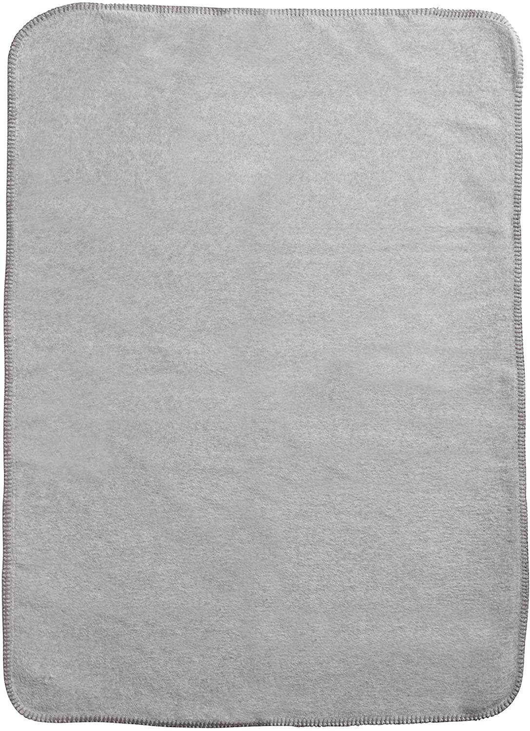 Meyco Baby Blanket 100% Cotton (75 x 100 cm, Grey) - Image 2