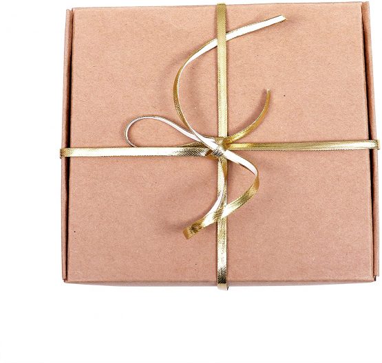 Kurtzy Brown Kraft Gift Boxes (20 Pack) - Box Measures 12 x 12 x 5cm (4.72 x 4.72 x 1.96 inches) - Easy Assemble Square Presentation Favour Present Box - Parties, Birthdays, Weddings, Holidays - Image 4
