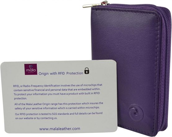 Mala Leather Original Collection Credit Card Holder with RFID Protection 552_5 - Image 4