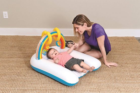 Bestway BW52241 Up In & Over Inflatable Baby Changing Mat, Multi-Colour, Age 1 Month - 2 Years - Image 2