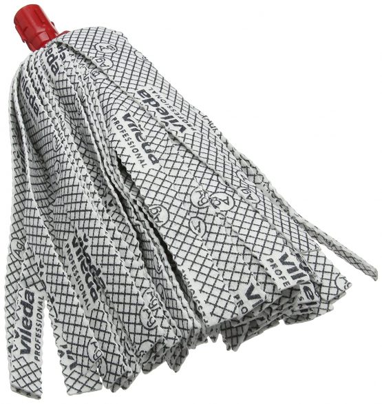 Vileda VIL16418 137905 Professional Supermop Replacement Head, Red