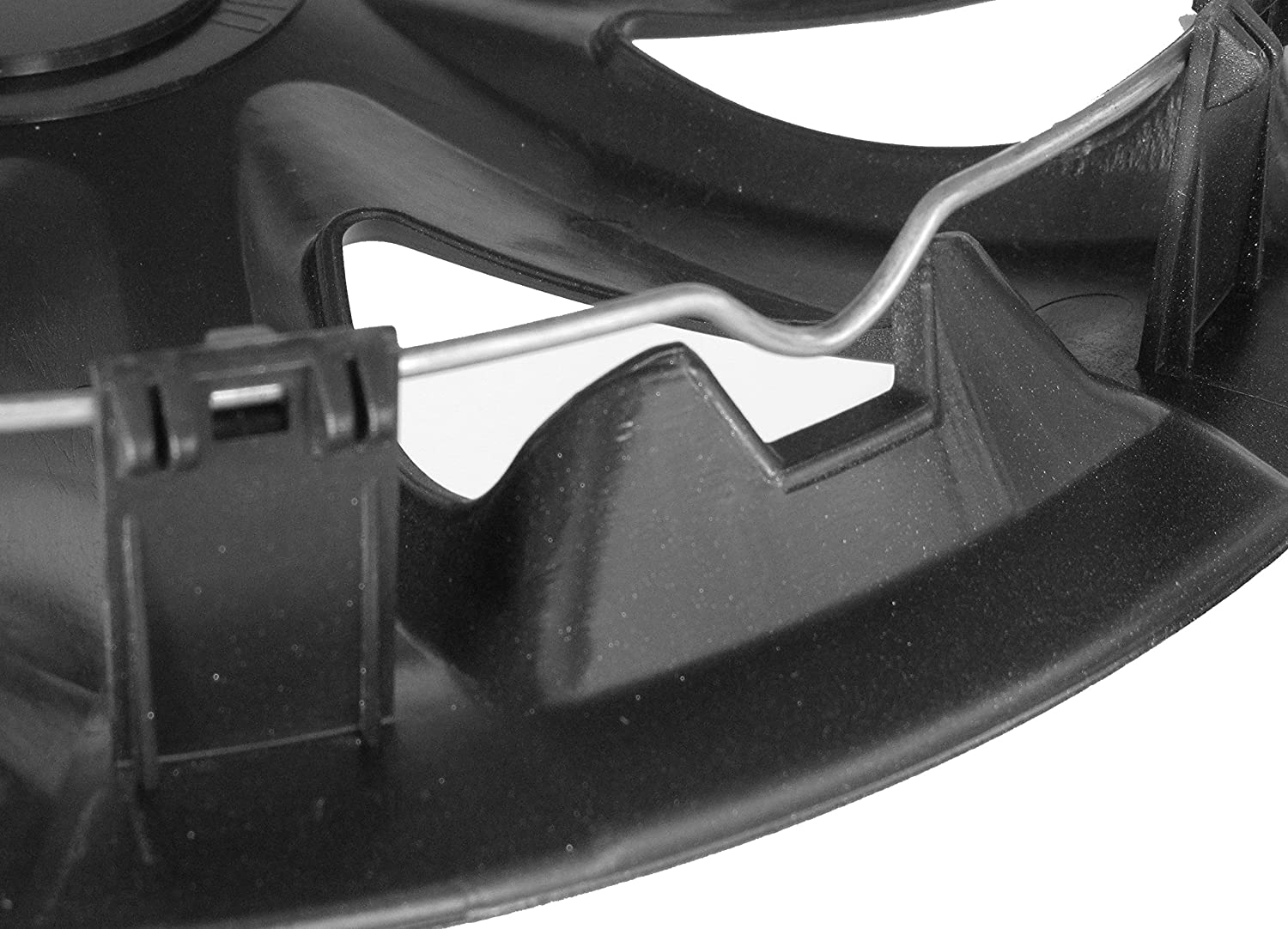 NRM Draco CS Black/Silver 15 Inch (4 x Universal Wheel Trims/Hubcaps), black silver, 15" inches - Image 2