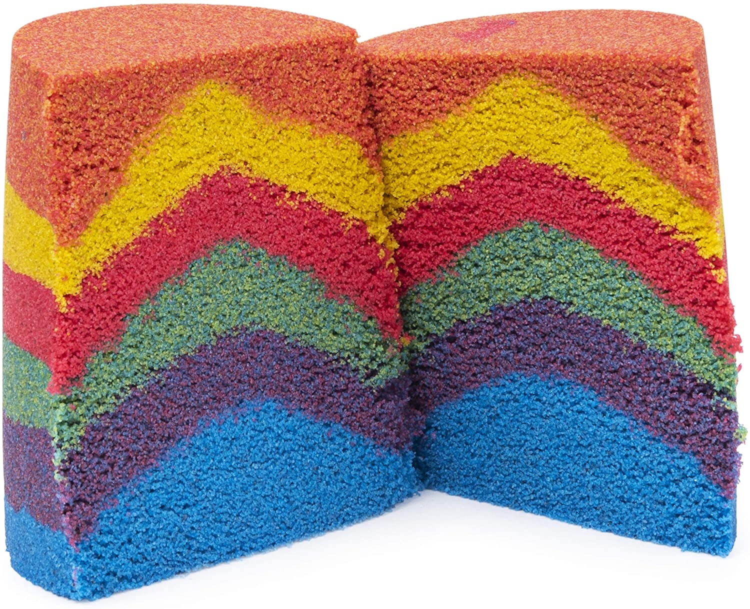 Kinetic Sand, Rainbow Mix Set including 3 Colours of Kinetic Sand (382g) and 6 Tools, for Kids Aged 3 and Up - Image 4