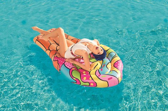 Bestway Unisex's Pop Cone Luftmatratze Ice Cream Pool Float, Inflatable Rubber Ride on for Kids and Adults, Swim aid, Multi, 188 x 95 cm, 43185-19 - Image 2