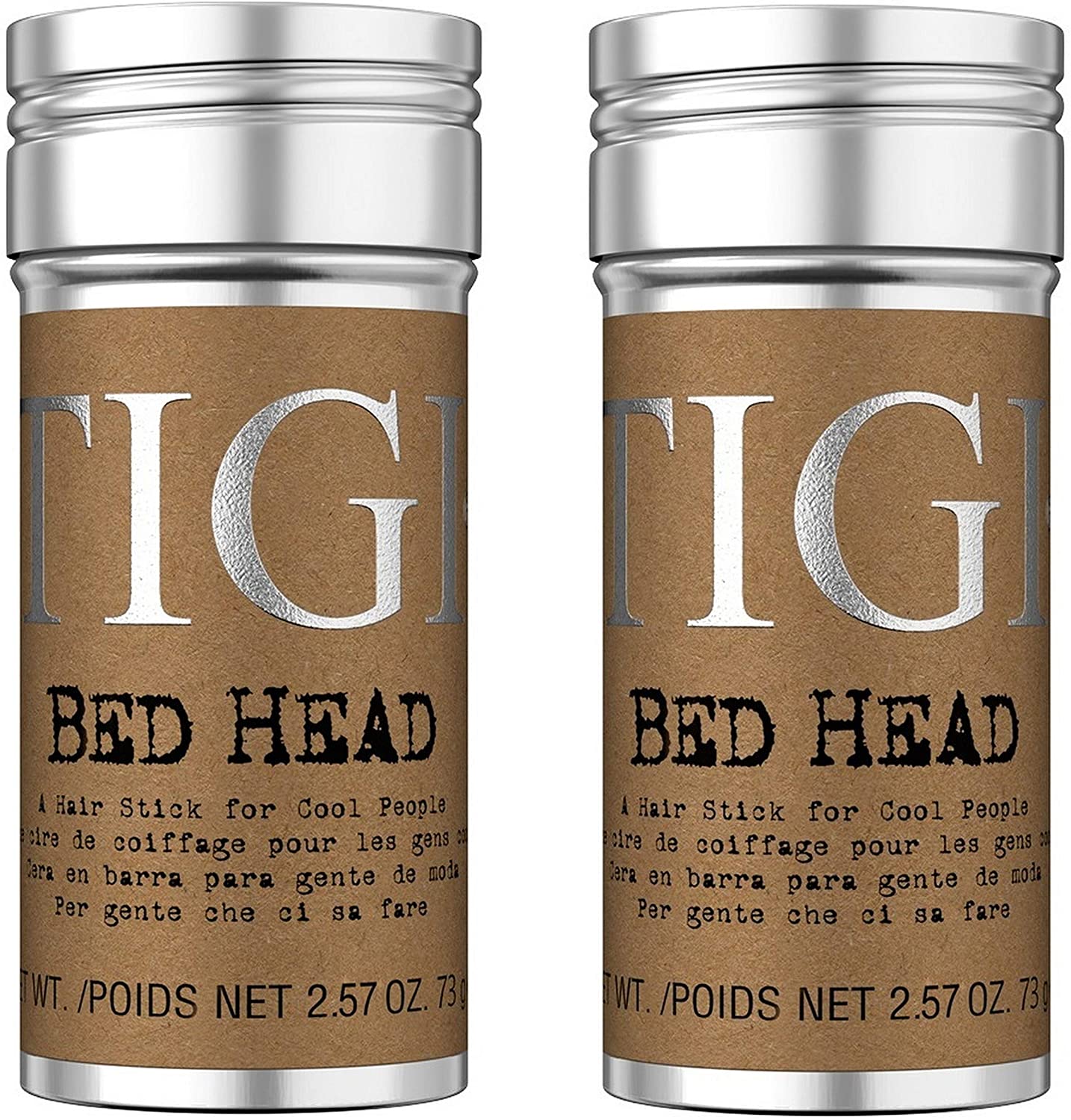 TIGI Bed Head Wax Stick Set 2 x 75ml, 75 ml (Pack of 2)