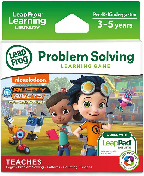 LeapFrog 80-490800 LeapPad Cartridge Rusty Rivets, Green