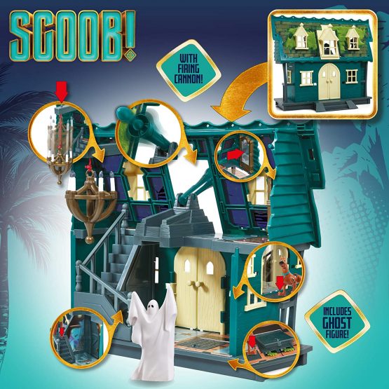 Scooby Doo 674 07191 Mystery Mansion, Multicolor - Image 4