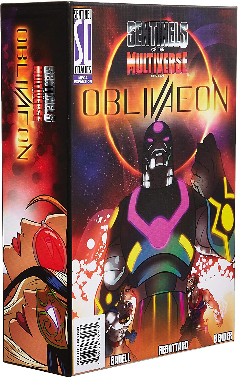 Greater Than Games SOTM-OBLV Sentinels of The Multiverse: OblivAeon, Red, 11.42 x 7.9 x 3.15 inches