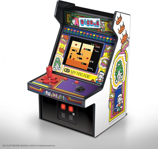6" Collectible Retro Dig Dug Micro Player (Electronic Games)
