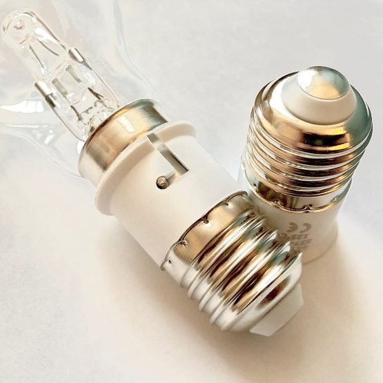 Luminosa E27 to B22 Lamp Socket Adapter Socket Converter (Pack of 2) / Screw to Bayonet Bulb Socket Adaptor Convertor/CE Certified / 1 Year Warranty - Image 4