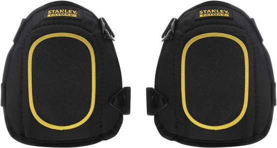 Stanley Fatmax FMST82962-1 FATMAX Soft Flooring kneepads, Black & Yellow, One Size (Adjustable)