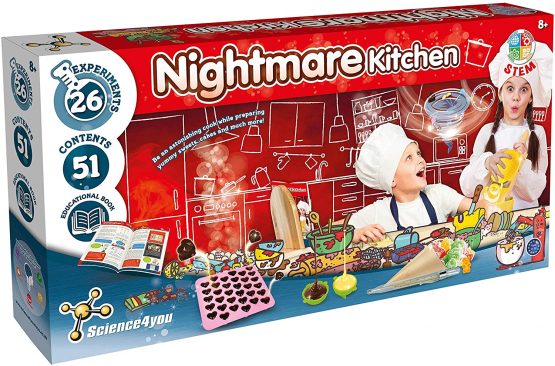 Science 4 You Kitchen Nightmares, STEM Cooking Toy for Kids Aged 8+, Multi-Colour