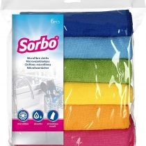 Sorbo 6 Pack Extra Large Microfibre Cleaning Cloths,