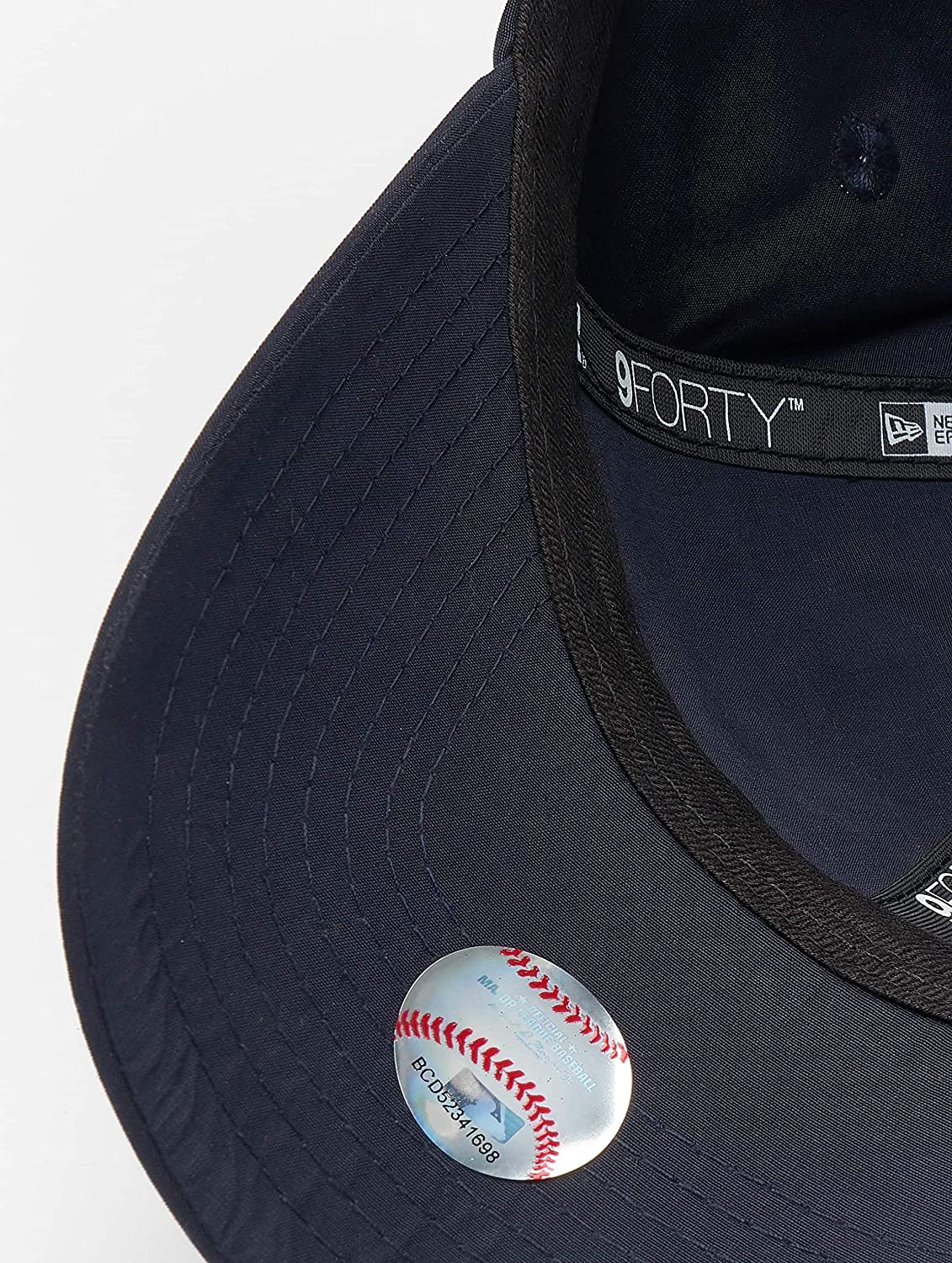 New Era Unisex Mlb Flawless Logo Basic 9Forty Cap, New York Yankees - Blue - Image 3