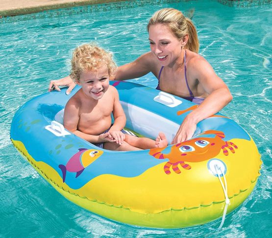 Bestway Happy Crustacean Jnr Boat, 53 x 35-inches - Image 2