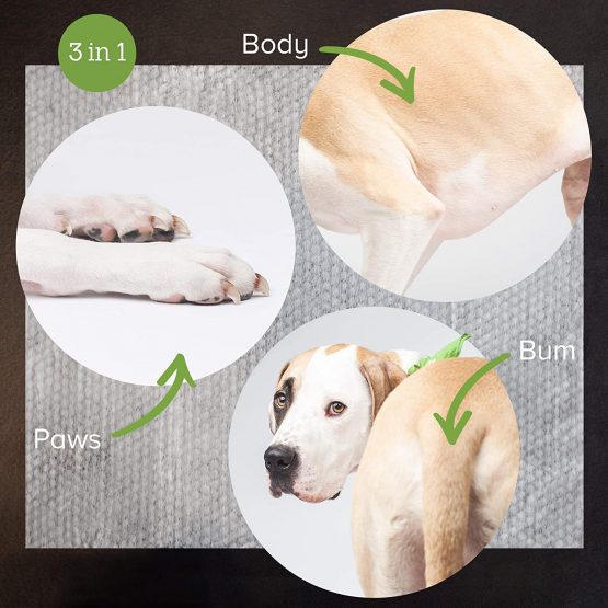 Earth Rated - dog and cat Wipes 100 units, lavender oil - Image 3