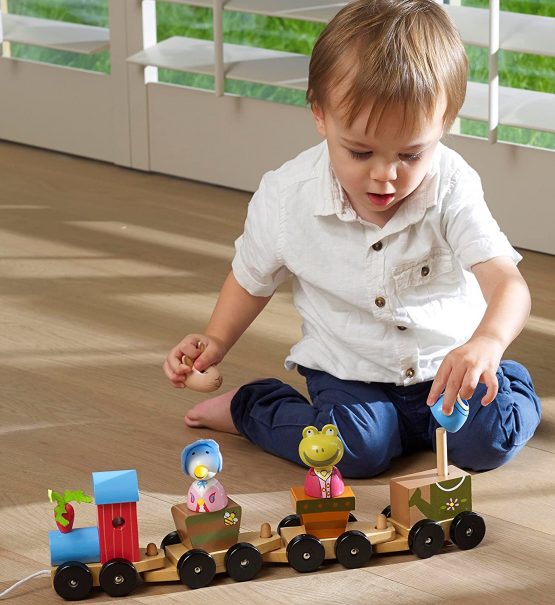 Orange Tree Toys Peter Rabbit TV Rabbit & Friends Puzzle Train, - Image 3