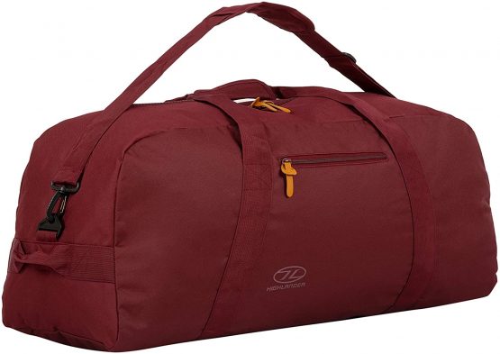 Highlander Cargo Bag 100L Durable Canvas Holdall ideal for Travel or as a Sport Duffle Bag