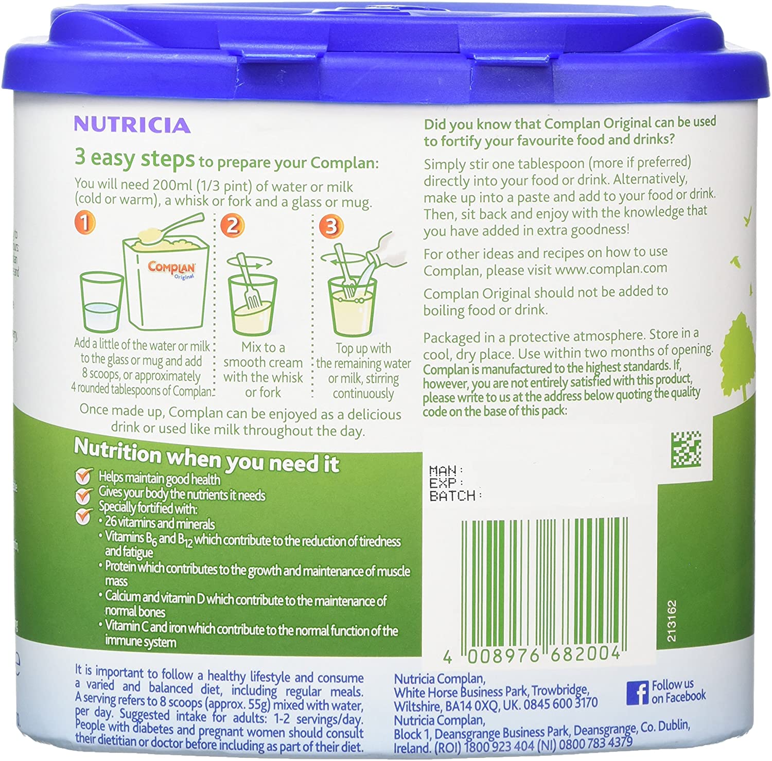 COMPLAN ORIGINAL FLAVOUR 425G PACK OF 1, White - Image 2