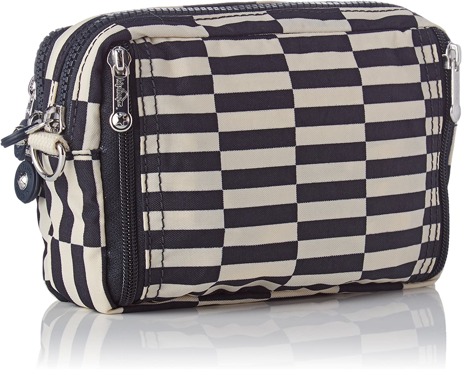 Kipling Multiple Sport shoulder bag Pack, 25 cm, Multicolored (Striped Print), 20x13x7.5 cm - Image 2