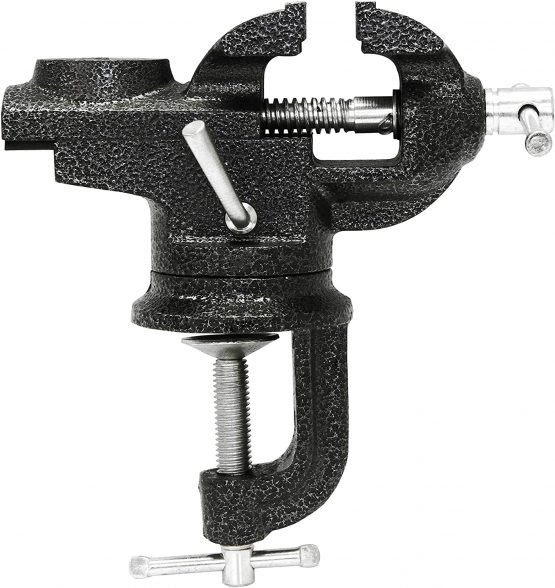 Rolson 16279 Swivel Table Vice with Anvil, 60 mm
