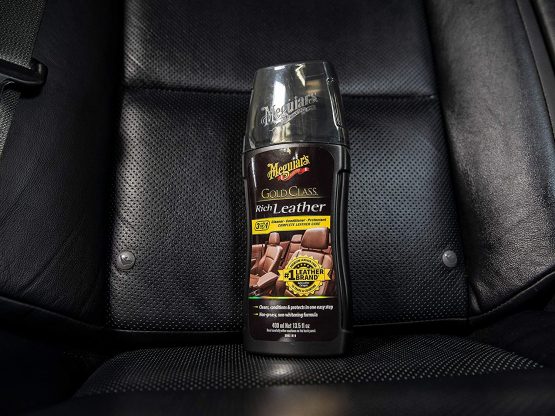 Meguiar's G17914EU Gold Class Rich Leather 3in1 Leather Cleaner Leather Conditioner Leather Protectant 400ml - Image 4
