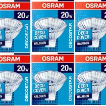 Pack of 10 Halogen Lamp Osram Decostar 51S 12V 20W 36° GU 5.3