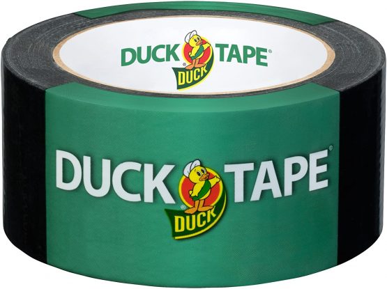 Duck Original Cloth Tape 50mm x 25m Black - Image 2