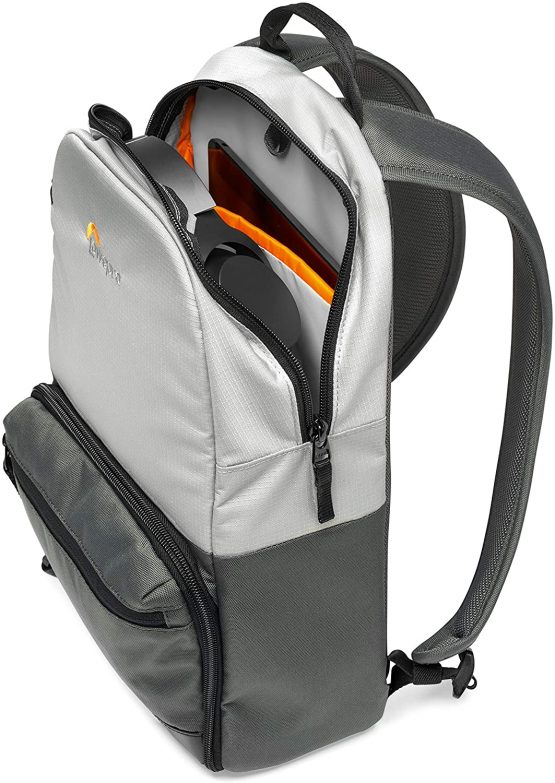 Lowepro LP37234-PWW Truckee BP 150 LX Outdoor Camera Backpack, Fits 10 inch Tablet, for Compact DSLR/Mirrorless, Sony, Canon, Nikon, with 2nd lens, Gimbal, Video Drone, DJI, Osmo, Mavic, Light Grey - Image 3