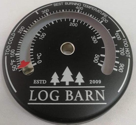 Log-Barn Magnetic Log Burner & Stove Thermometer for Stoves Surface and Flue Pipe. Best Burning Temperature Zone - Comes with Free Screw - Image 3