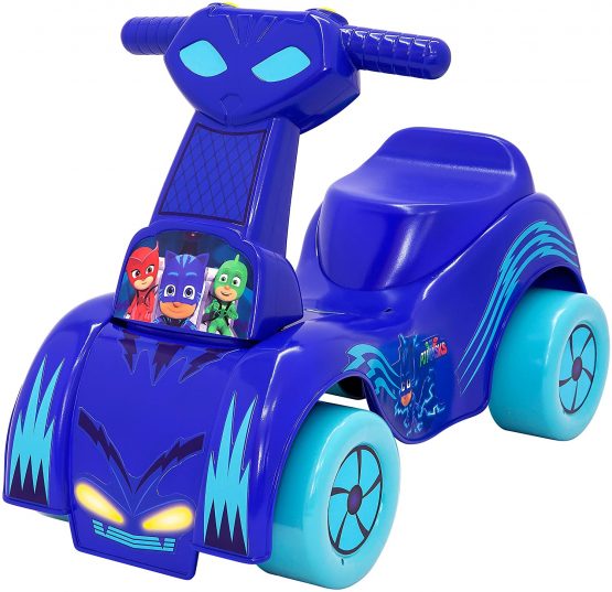 PJ MASKS 55607-4L Pyjamahelden Rutscherfahrzeug Catboy Ride on, Blue - Image 2