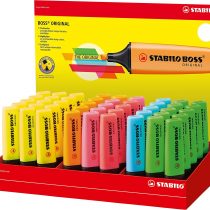 Highlighter - STABILO BOSS ORIGINAL Display of 45 in 6 Assorted Colours