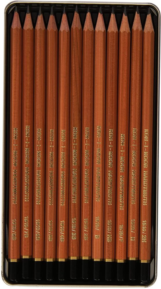 KOH-I-NOOR 8B-2H N Graphite Pencil (Pack of 12) - Image 2