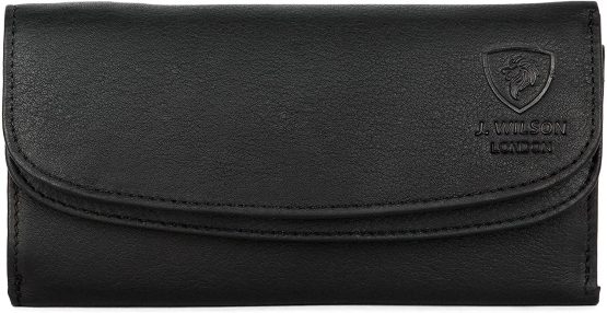 Ladies RFID Protection Real Leather Purse Card Women Wallet Zip Coin Pocket