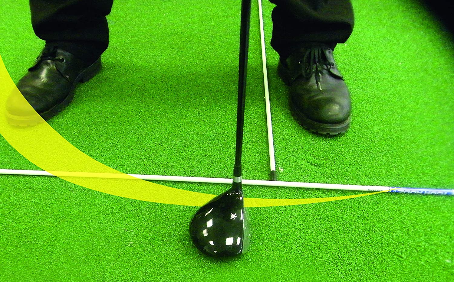 Longridge Golf Practice Aid Tour Rodz Alignment Sticks Black - Image 4