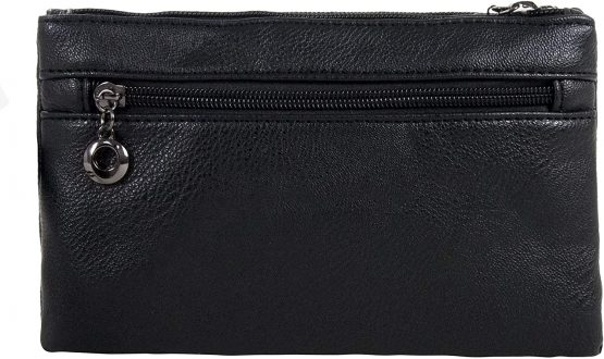 GOTHIC SKULL STAR Ladies Handbag Clutch Evening Handbag | Backpack Rucksack | Steam Punk Rock Goth | School College PU Vegan Leather Bag - Image 4