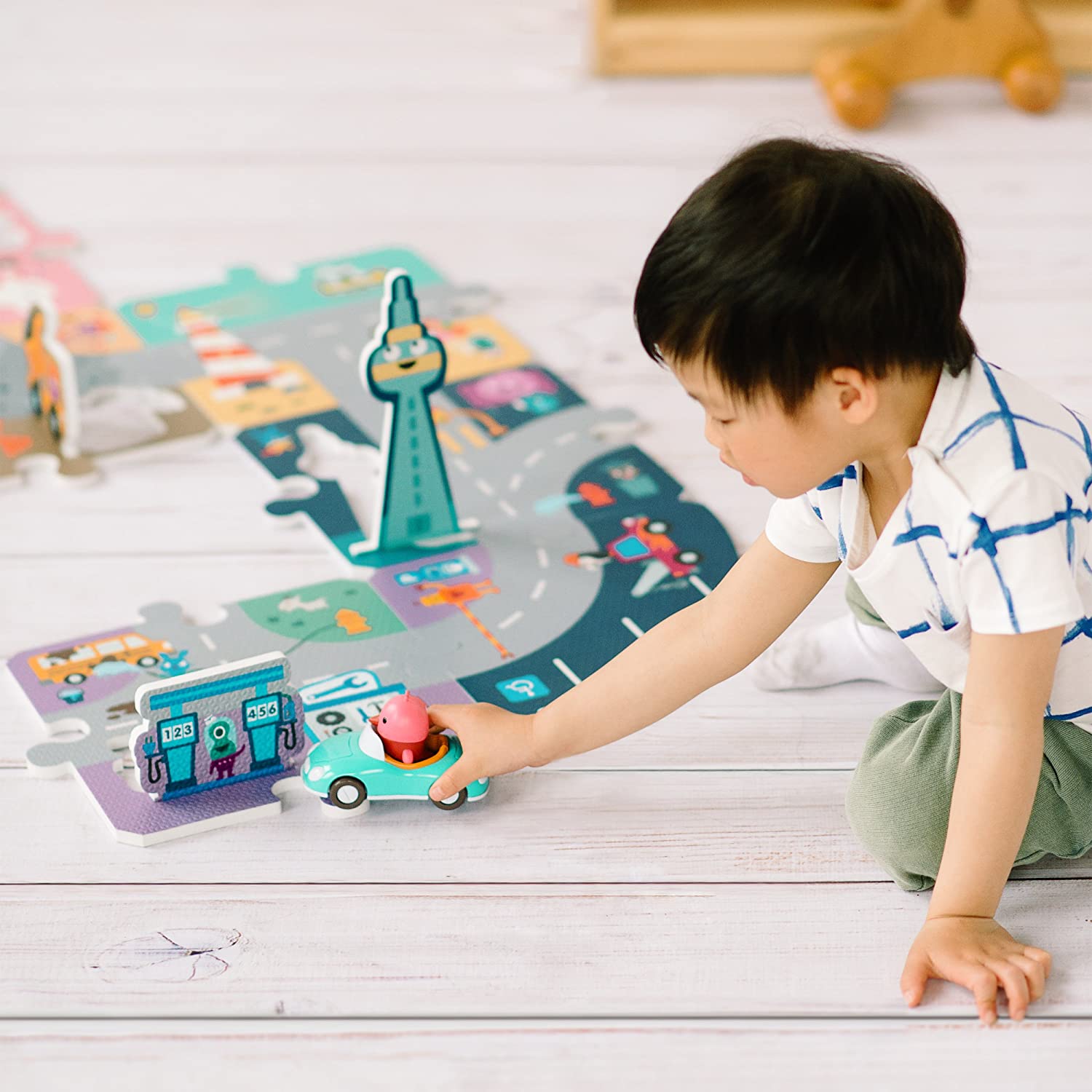 Sago Mat Sago Mini 6041607″ Robin’s Road Trip Puzzle Mat – BigaMart