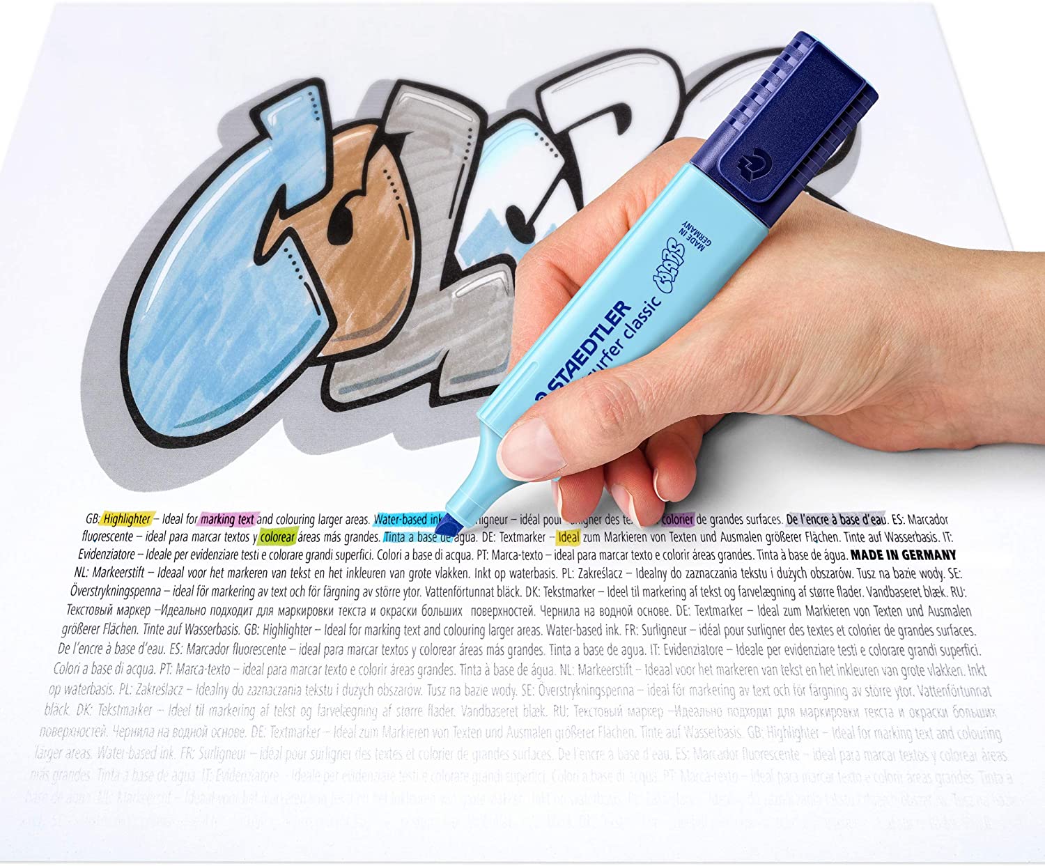 STAEDTLER Highlighter Textsurfer Classic, Pastel and Vintage Colours, Premium Quality, Made in Germany - Image 4