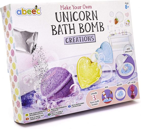 abeec Make Your Own Unicorn Bath Bomb - Bath Bomb Making Kit for Kids