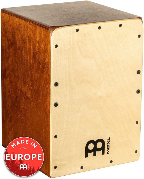 Meinl Jam Cajon Drum Box for Beginners - Suitable for Players Approx. 115 cm - Compact Size for Easy Transport - Ideal for Home and Outdoor Use - MADE IN EUROPE (JC50AB-B)