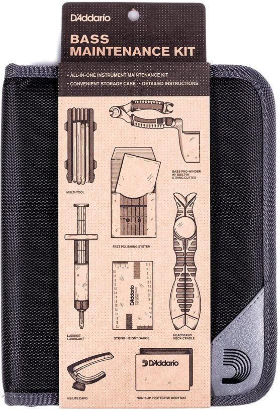 D'Addario Accessories PW-EBMK-01 Bass Maintenance Kit - Image 4