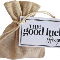 The Little Good Luck Recipe - A Thoughtful and Hopeful Unique Gift, an Alternative to a Card, to Wish Someone a LOT of Good Luck for exams, new job, retirement, marathon, sky dive, competition ....