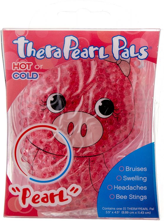 TheraPearl Children's Pal, Pearl the Pig, Non Toxic Reusable Hot and Cold Therapy Pack for Injuries, Bruising ,Swelling and Pain Relief Ice Pack - Image 2