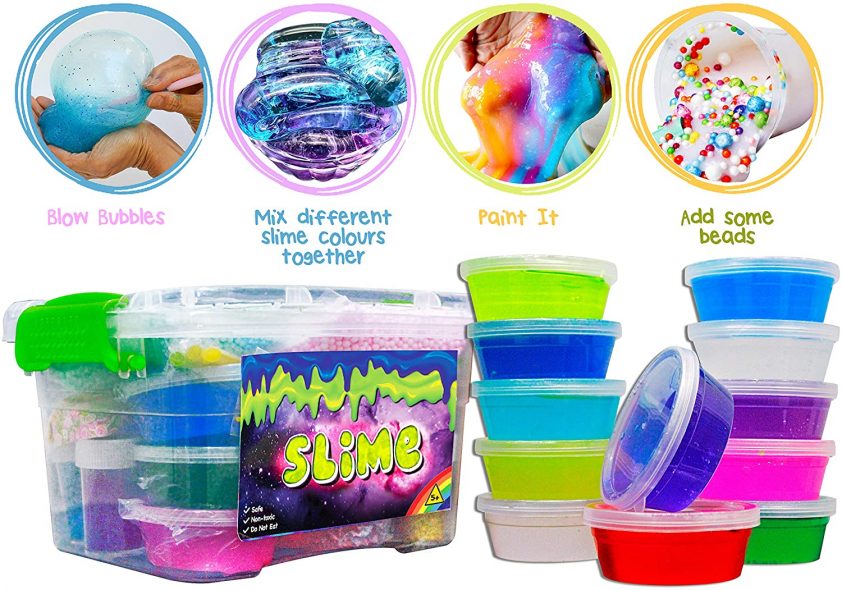 Slime Kids Making Slime Kit (UK COMPANY) Arts and Crafts Slime Kits for ...