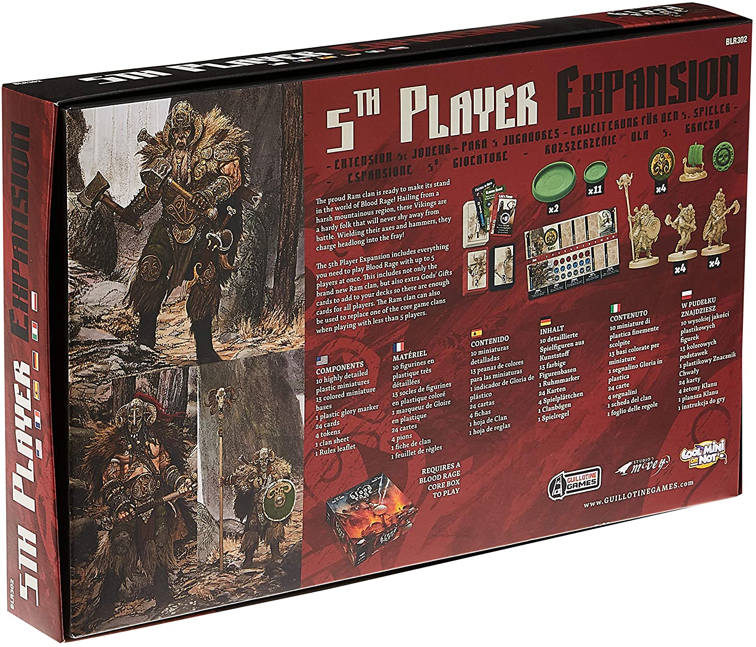 Blood Rage 5th Player Expansion – BigaMart