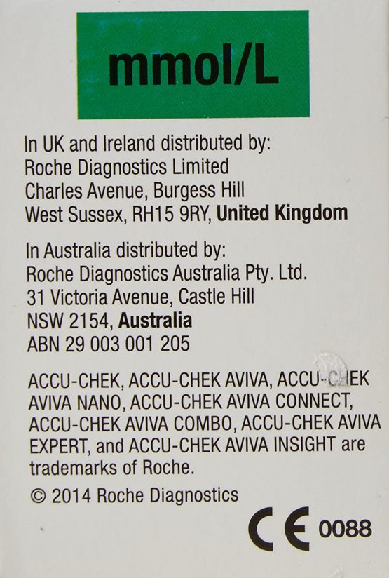 Accu-Chek 99XX0061 Aviva Test Strip, Pack of 50 - Image 2